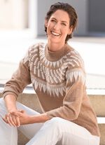 Pullover mit Norwegermuster 