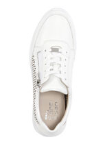 ELENA EDEN, sommerliche Damen-Sneaker, Weite G, mit herausnehmbarem Fußbett NATURWEISS