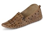 Gemini, sommerliche Damen-Slipper, Weite G, mit herausnehmbarem Fu&szlig;bett 