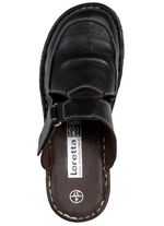 ELENA EDEN Clog mit Zierlochung SCHWARZ