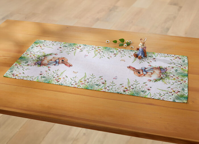 Tisch- und Raumdekoration mit Frühlings-Motiv 