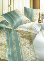 Pflegeleichte Bettwäsche-Garnitur aus 100% Mako-Baumwolle JADE