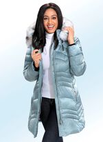 Funktions-Kurzmantel mit abnehmbarer Kapuze 