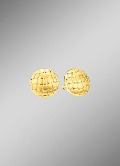 Ohrstecker mit Schlangen-Muster 