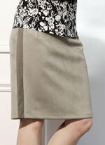 Rock in Wildleder-Optik 