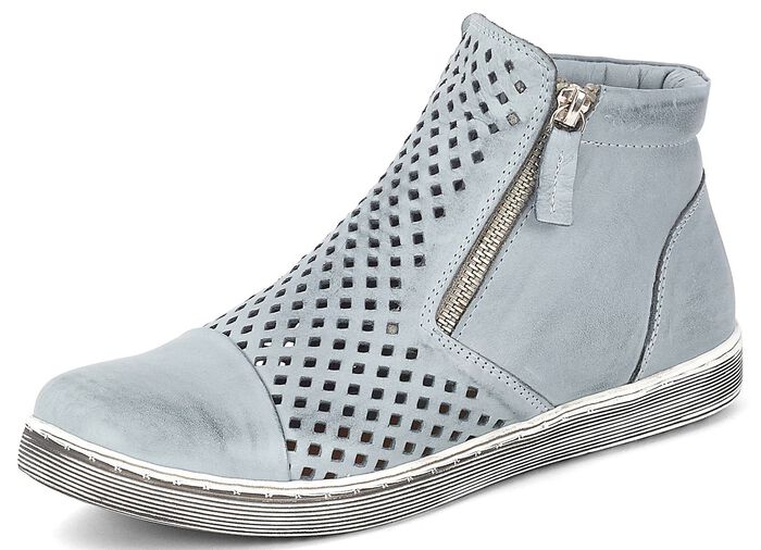 Andrea Conti, sommerliche Damen-Stiefeletten, mit herausnehmbarem Fu&szlig;bett 