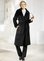 Mantel mit G&uuml;rtel in Trench-Optik 