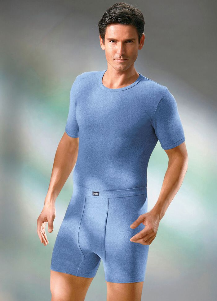 Viererpack Unterhosen aus Feinripp mit Eingriff 