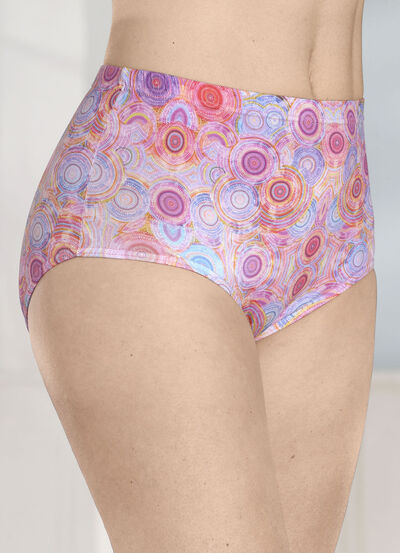 Laurina Dreierpack Slips mit Dehnbund 