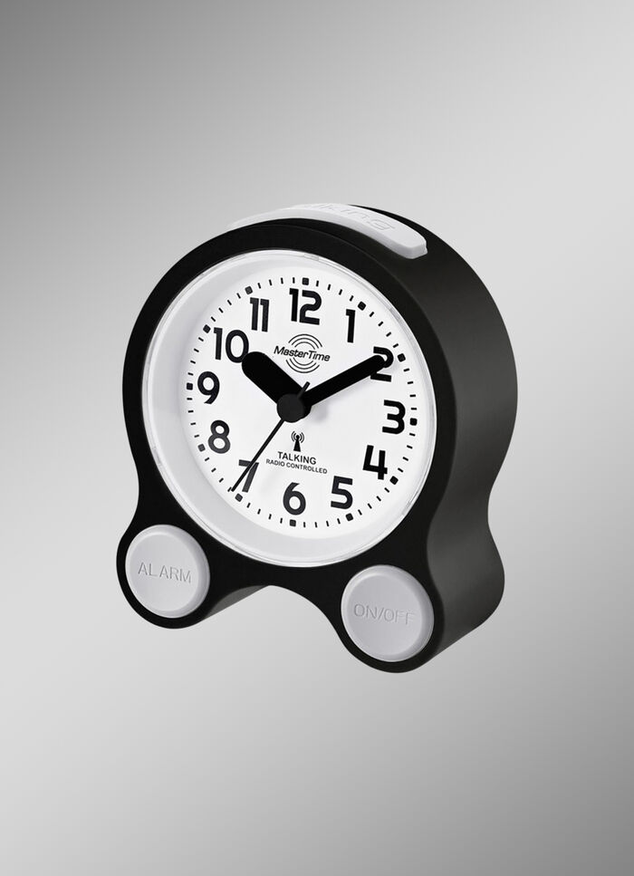 Funk-Wecker Master Time MTC-71031-12B mit Sprachfunktion 