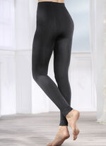 Zweierpack Thermo-Leggings in extrawarmer, angerauter Qualität 1X ANTHRAZIT, 1X SCHWARZ