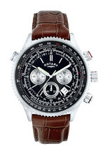 Klassischer Chronograph mit Edelstahlgehäuse 