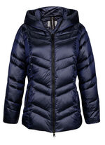 Steppjacke mit fester Kapuze 