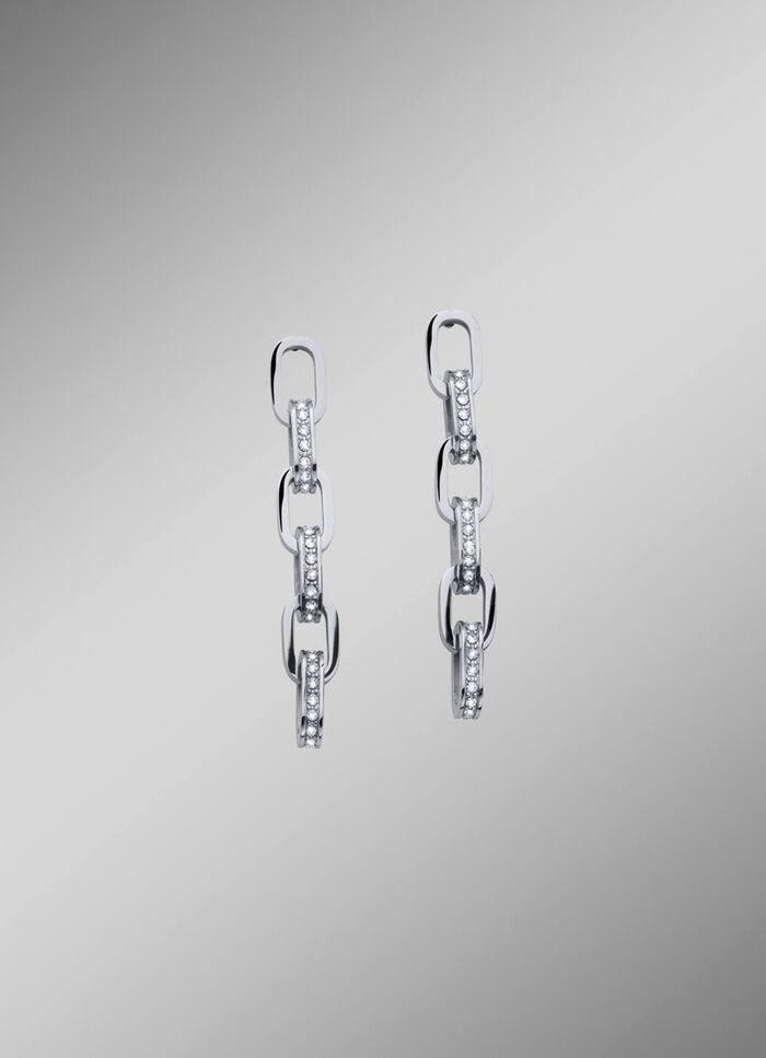 Elegante Ohrstecker mit funkelnden Kristallen 