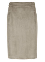 Rock in Wildleder-Optik 