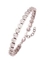 Armband aus Titan mit synth. Zirkonia 