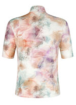 Shirt mit modischem Stehkragen 