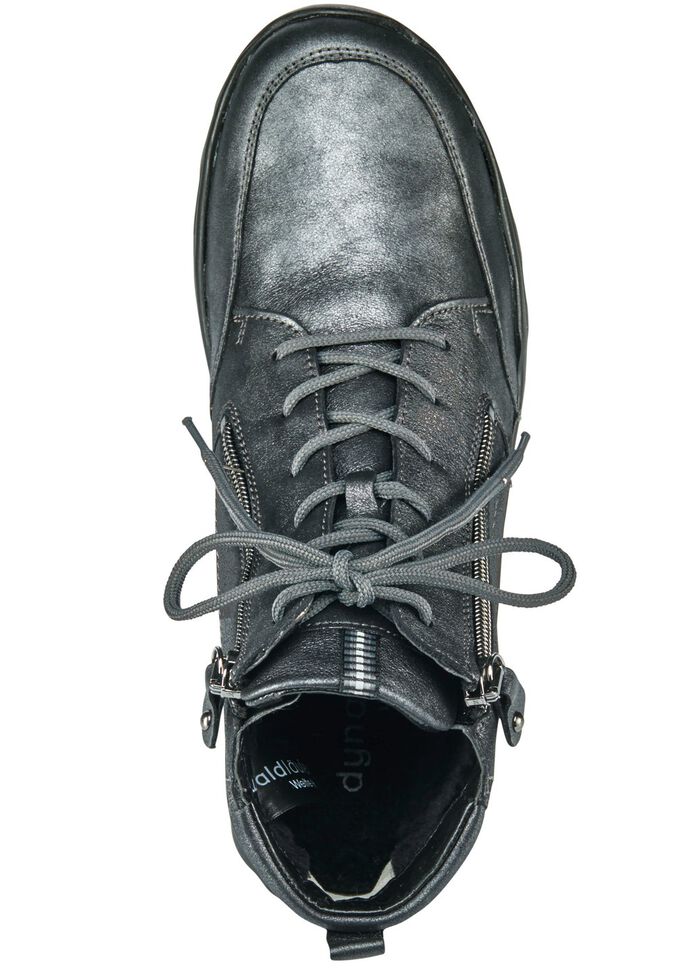 Waldl&auml;ufer, gef&uuml;tterte Damen-Stiefeletten, Winterschuhe, Weite H, mit herausnehmbarem Fu&szlig;bett 