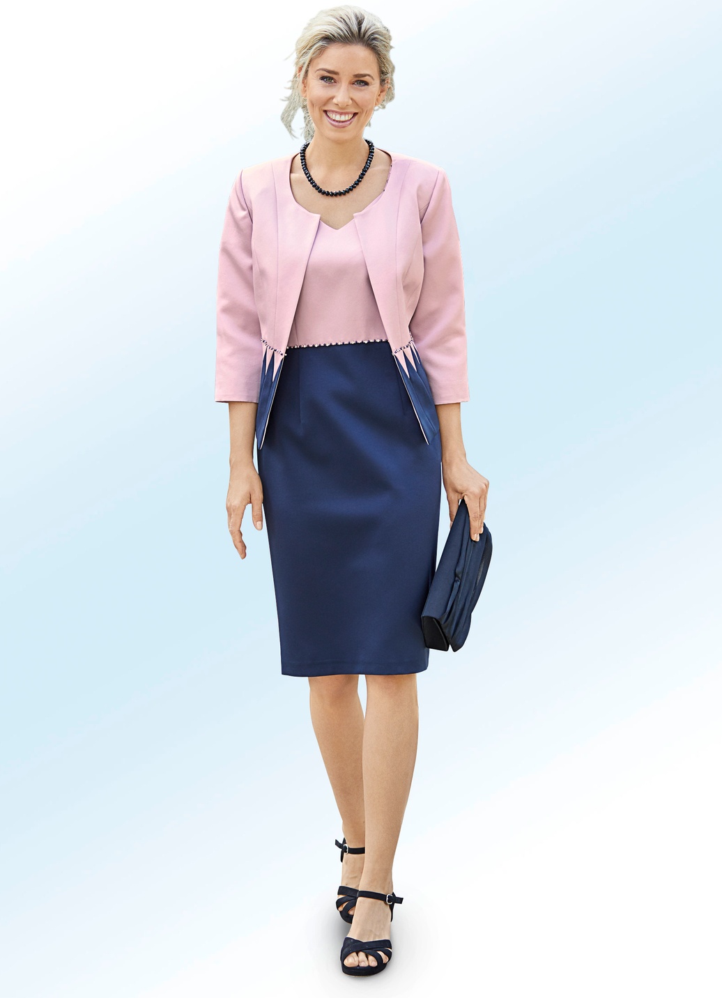 Kleid Mit Bolero Festlich